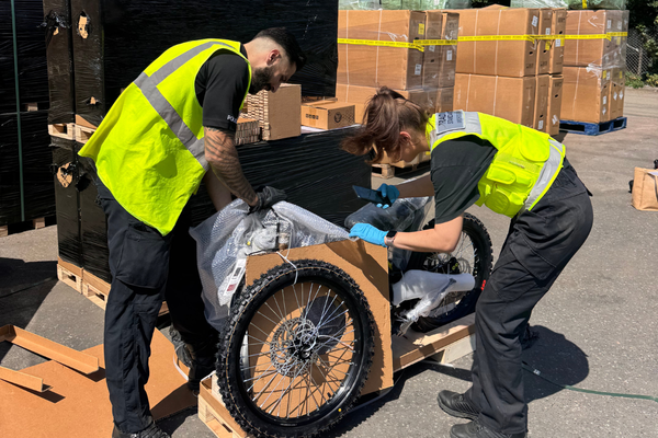 Illegal Chinese e-bikes being confiscated by Trading Standards