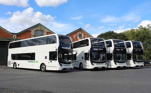 Ipswich Buses has invested in four new double-deckers