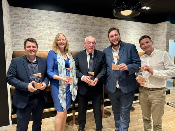 Winners at the 2025 FIPS Awards at Suffolk New College
