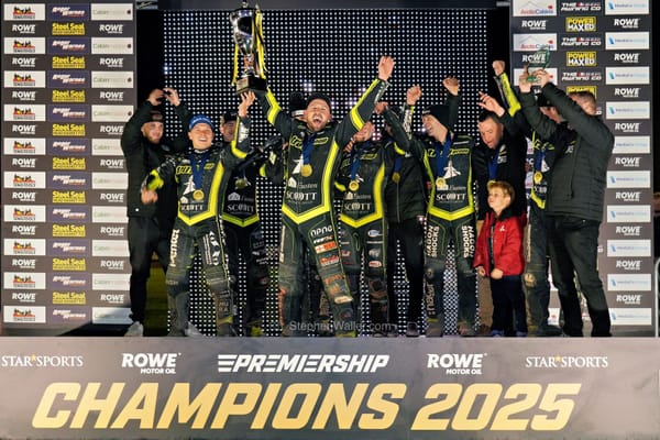 Witches celebrating their title win