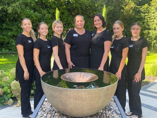 Group of people stood outside