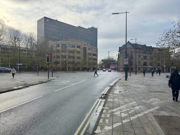Princes Street meets Civic Drive in Ipswich