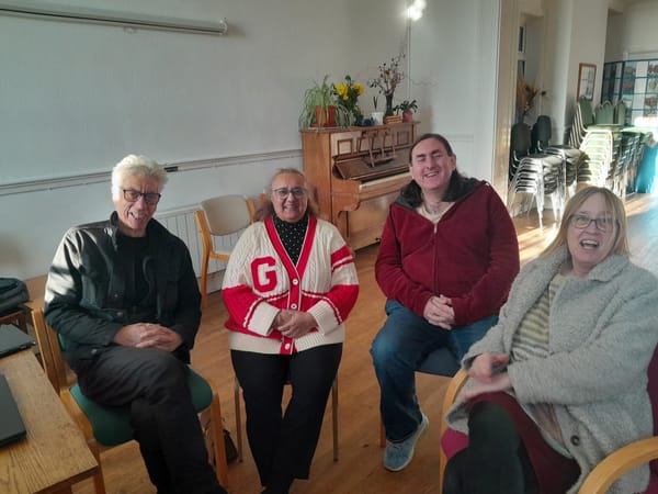 Bruce MacGregor, Gulshan Kayembe, Carl Swallow and Donna Hayward