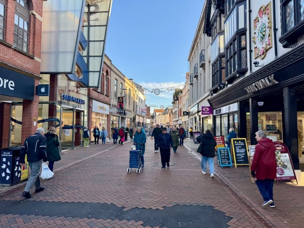 Tavern Street in Ipswich