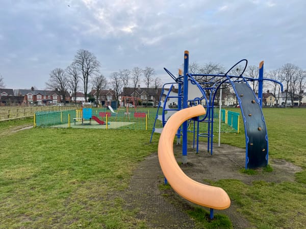 Playground at Murray Road Recreation Ground in Ipswich