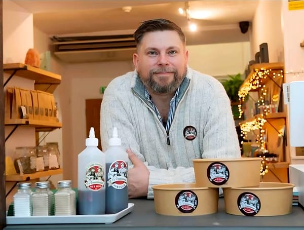 Man posing for photo