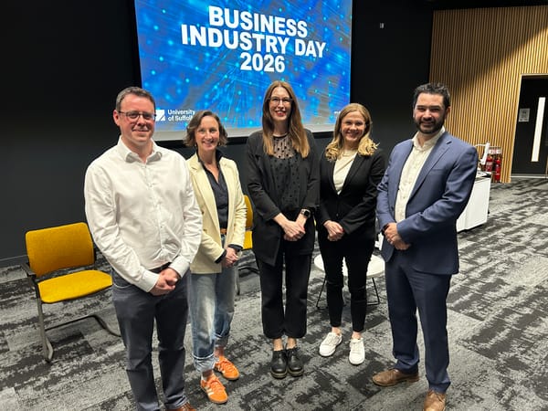Suffolk students get industry insight into AI-powered future